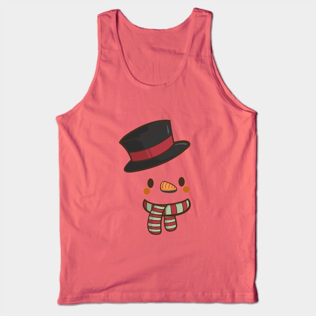 Snowman Tank Top by OrangeFox